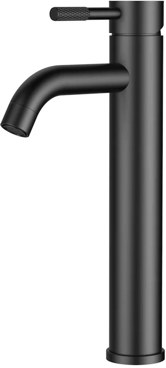 DutchLine - S-Grip Hoge Wastafelkraan – Mat zwart