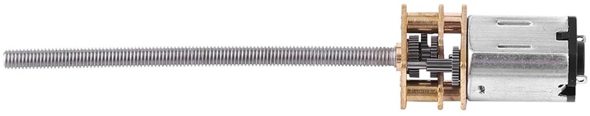 DC 6V Transmissiemotor voor Elektrische Toepassingen, Langdraad M3 x 55mm, 30rpm tot 500rpm, Geschikt voor Huishoudelijke Apparaten en DIY Projecten
