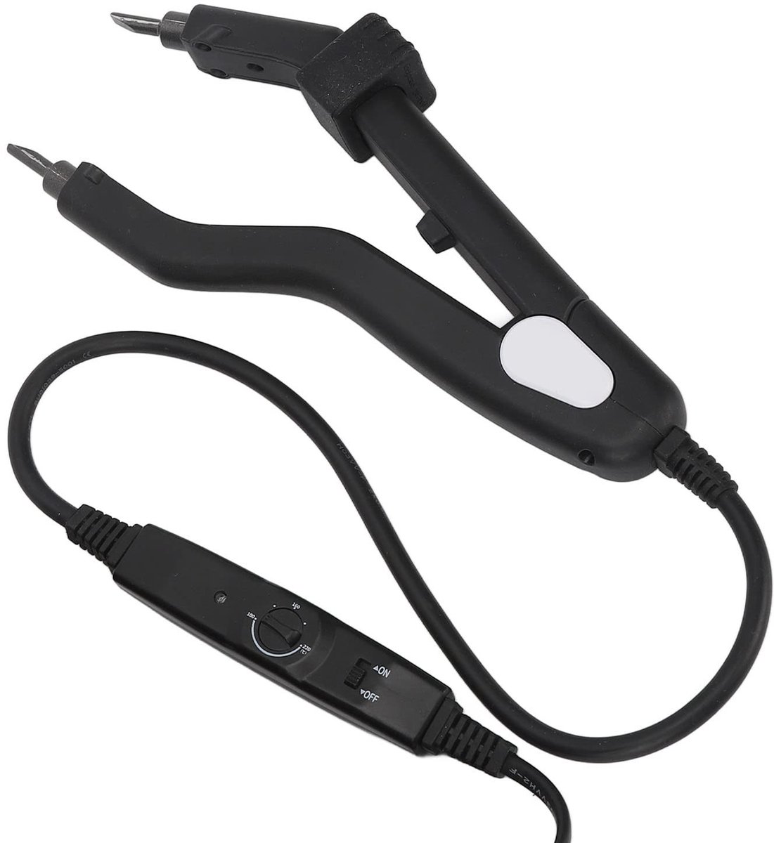 Dailygoody - Haarverlengingsgereedschap - Smeltijzerconnector - Professioneel en lichtgewicht - Zwart - DIY Hairstyle - Voor haarverlengingen - EU-ste