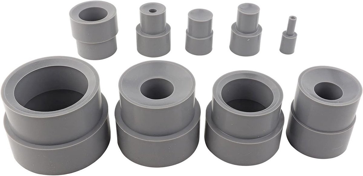 Lens Spanner en Wrench Set voor Camera's - 9-delige Lens Reparatie Tool voor 8-83mm Lenzen en Rubber Accessoires