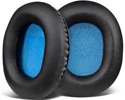 Vervangende oorkussens voor Sennheiser HD6 Mix/HD7 DJ/HD8 DJ koptelefoons, zacht kunstleer en geluidsisolerend schuim voor optimaal comfort en geluidskwaliteit