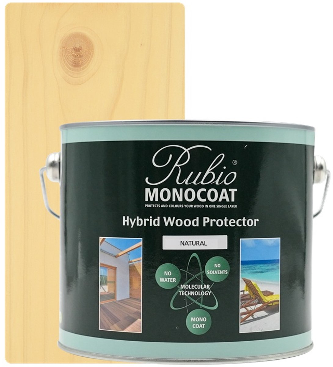 Rubio Monocoat Hybrid Wood Protector Natural 2,5L 124055