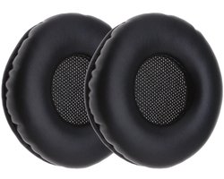 Store_7 – Oorkussens – Vervangingskussens – Comfortabel en duurzaam – Zwart – Geschikt voor K518 K518DJ K81 K518LE – Lederen memory foam