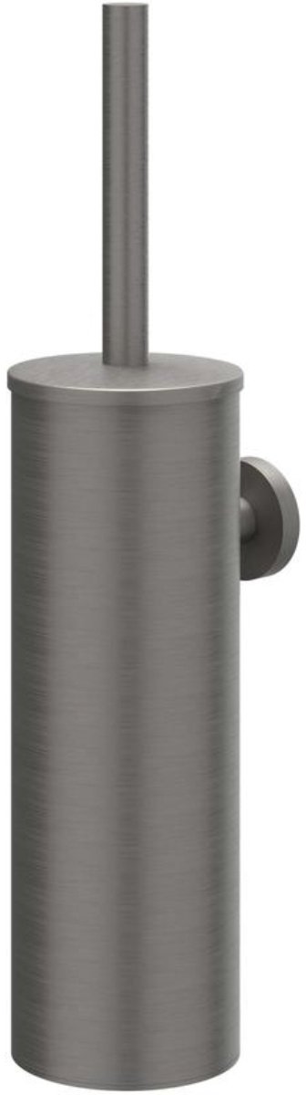 IVY Toiletborstelgarnituur - Wandmodel - Geborsteld Metal Black