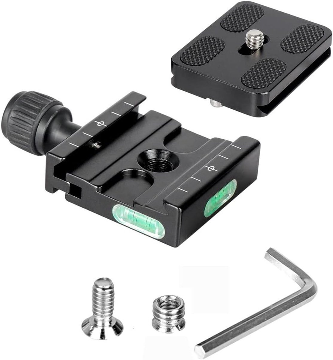 50mm quick insert clamp voor Arca Swiss, universele snelkoppeling voor DSLR's, statieven, monopods en gimbals met balhoofden