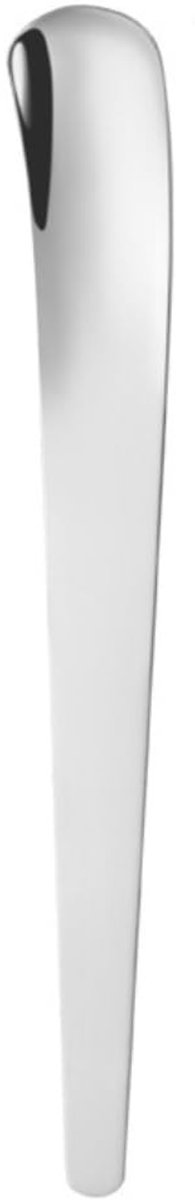 Dailygoody - Set van 2 RVS Lange Roerspellen voor Desserts - IJs, Cake en Milkshake - Herbruikbaar en Vaatwasserbestendig - Zilver