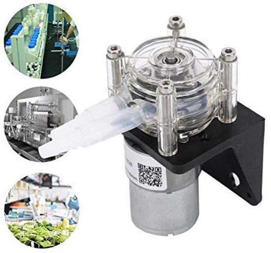 Dailygoody - Peristaltische Pomp - Doseringspomp 500ml/min - Corrosiebestendig - 12V - Voor vloeistoffen - Geschikt voor industriële toepassingen - Co.. — afbeelding 4