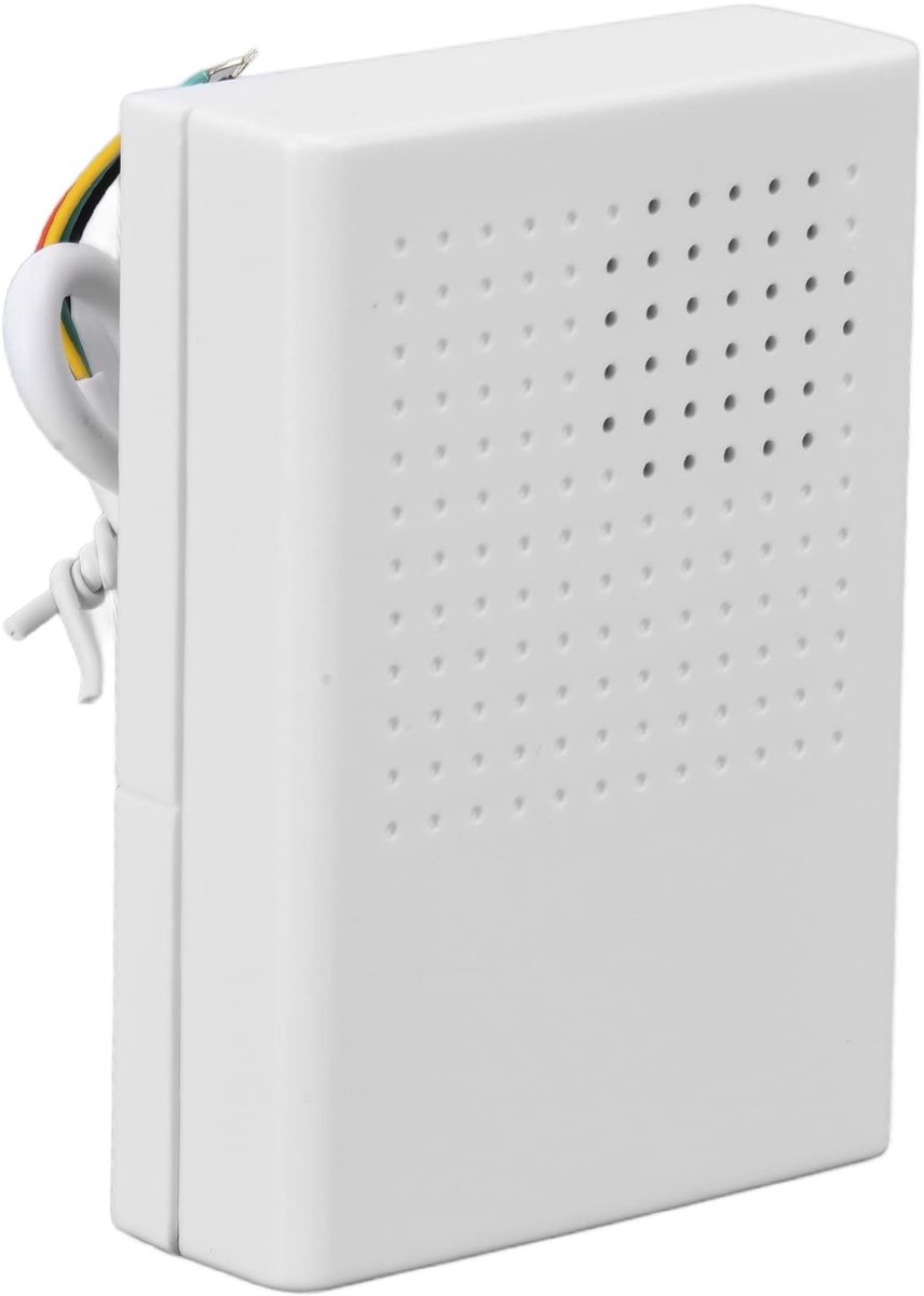Vt products - Bedrade Deurbel - 12V Deurbel - 90dB Geluidsniveau - Wit - Waterdichte Deurbel - Toegangscontrole - Geschikt voor Huis, Kantoor, Hotel