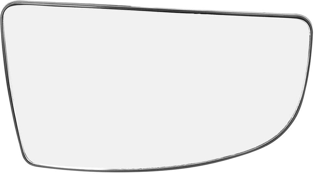 Dailygoody - Rechter Spiegel Vervanging - Onderste Deel Glas - Zwart - Voor Ford Transit 150 250 350 - Niet verwarmd - Hoge kwaliteit
