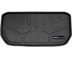 Smartliner 3D Kofferbakmat Cargo Front voor Tesla Model Y 2021-2025 - Op Maat Gemaakte Bescherming - Duurzaam Polyethyleen - Verhoogde Randen - Zwart - Eenvoudige Installatie