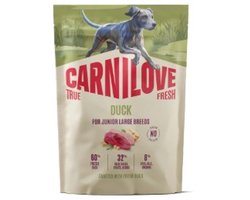 CARNILOVE TRUE FRESH - Dog - Duck for Junior Large breeds 1,5 kg