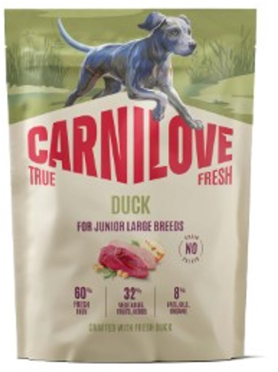 CARNILOVE TRUE FRESH - Dog - Duck for Junior Large breeds 1,5 kg