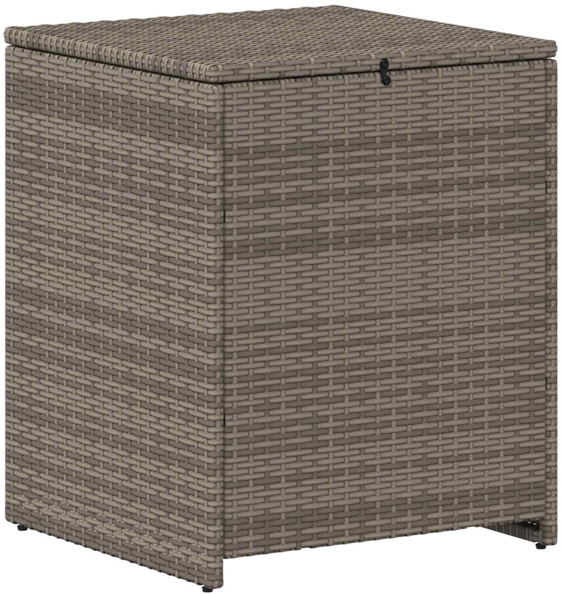 vidaXL - Kussenbox - 55 - x - 55 - x - 69 - cm - staal