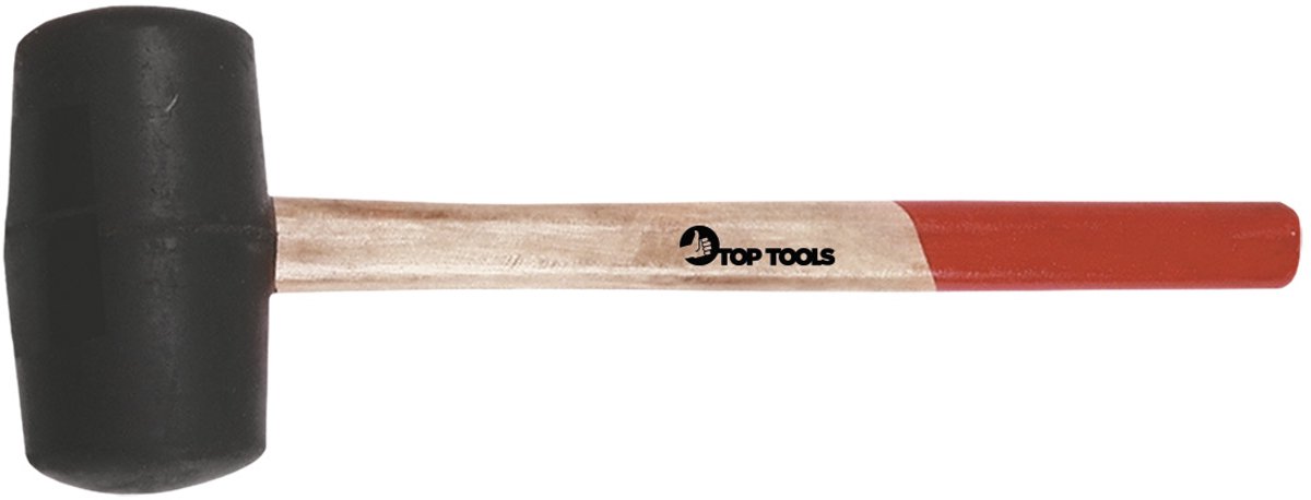 Grupa Topex - Młotek Rubberen - 55 mm - 320 g - Houten Steel