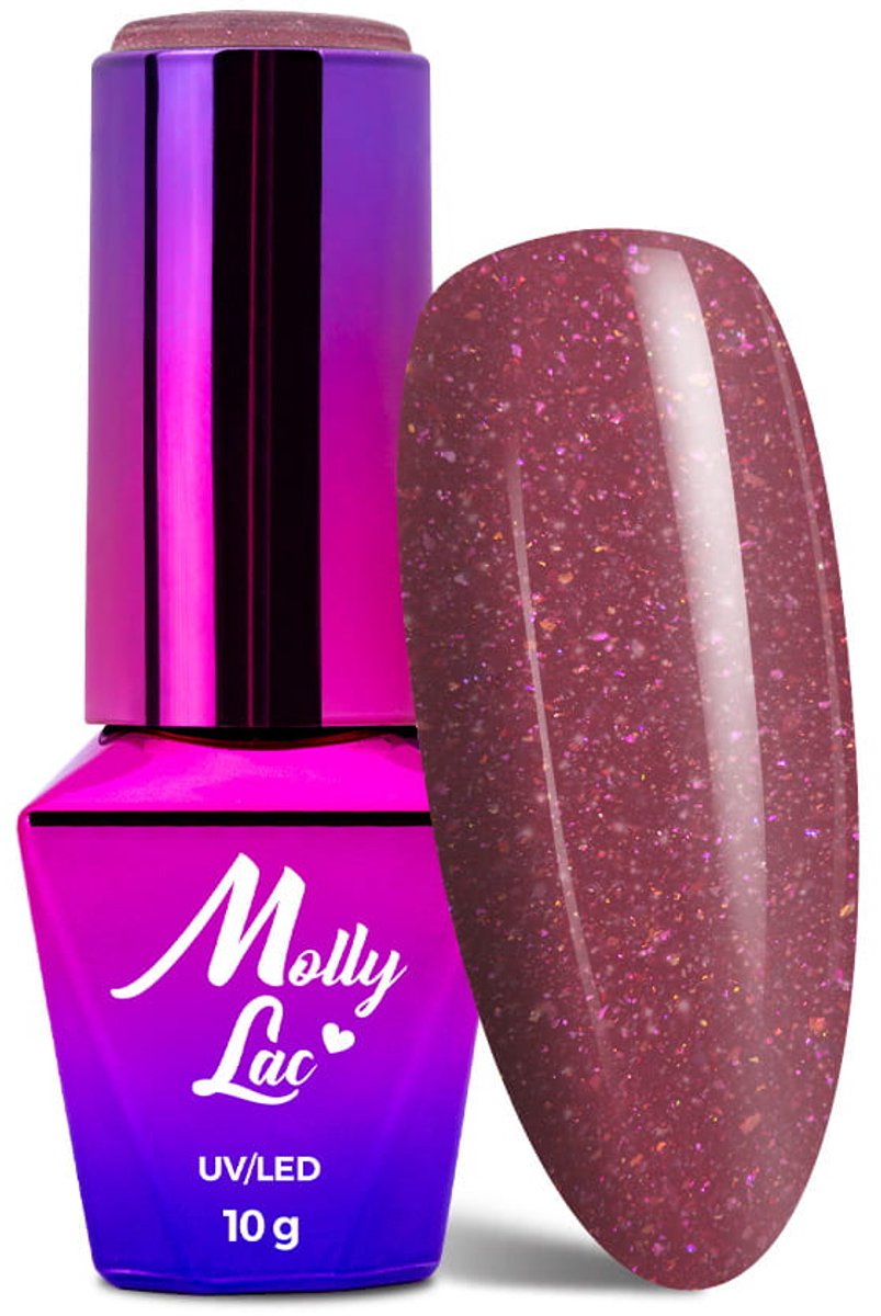 MollyLac Macarons Serie - Hybride Nagellak - Strawberry Mousse - 10g - Nr 471