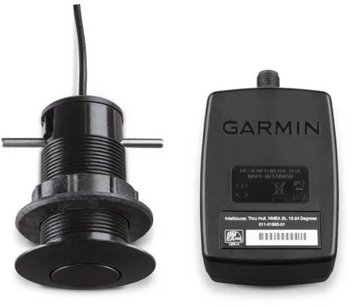 Garmin GDT 43 diepte- en temperatuurtransducer met NMEA2000 adapter
