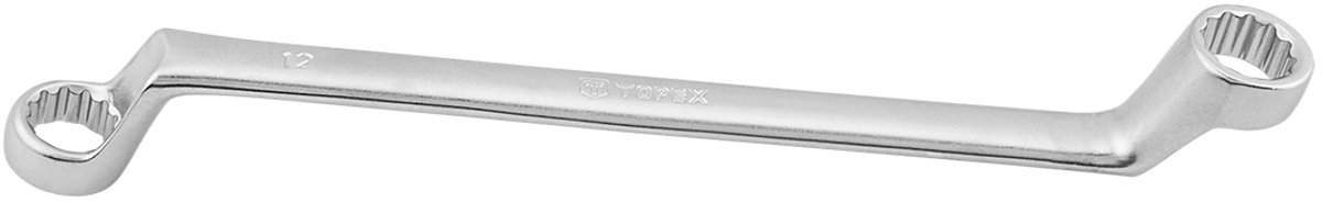 Topex - Ringsleutel - 12 x 13 mm - Chroom-vanadiumstaal