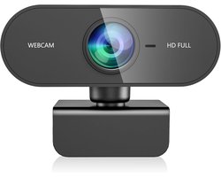 Full HD 1080P USB Webcam met Microfoon – Externe Computercamera voor Laptop & Desktop – Geschikt voor Mac en Windows – Geschikt voor Zoom, Gamen en YouTube Streaming