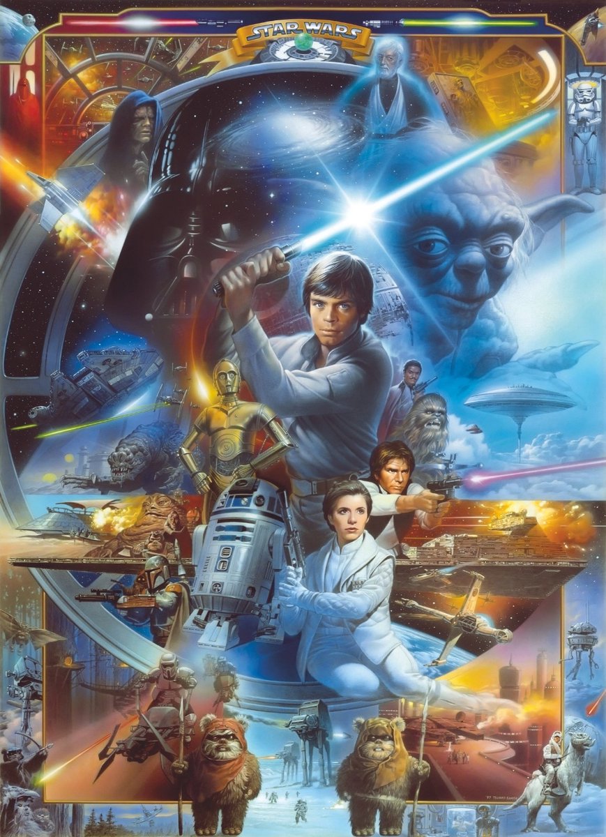 Fotobehang Star Wars Luke Skywalker