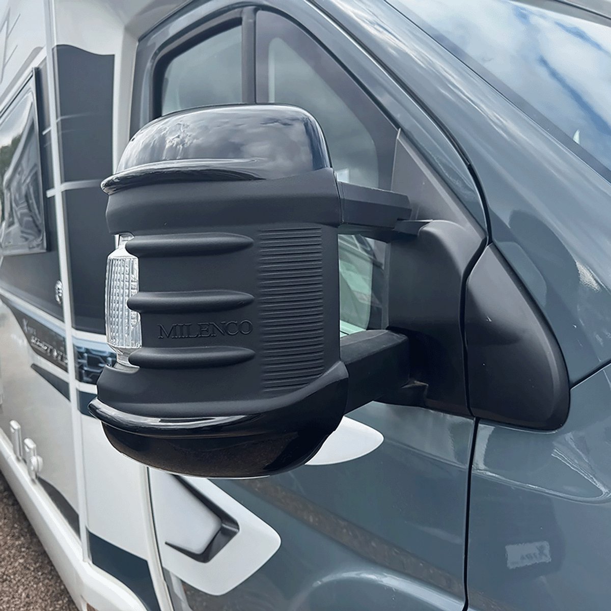 Milenco Mirror Protector Ducato 2025 zwart (2 stuks)
