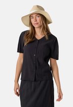 Seaside Savannah Crinkle Blouse – Damesblouse – Maat 40