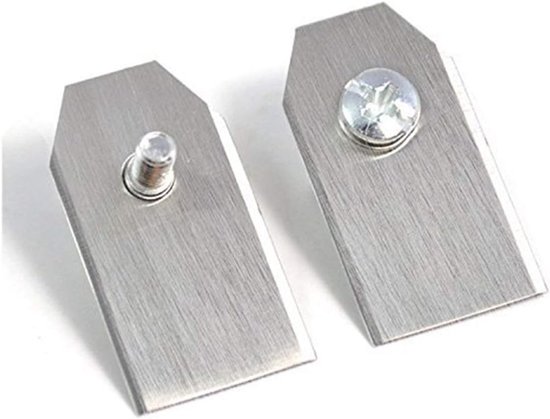 45 titanium messen voor robotmaaiers, geschikt voor Automower, Yardforce en Gardena, inclusief 45 schroeven, ideaal voor modellen zoals 105, 310, 315, 320, 420, 430x en r40i — afbeelding 2