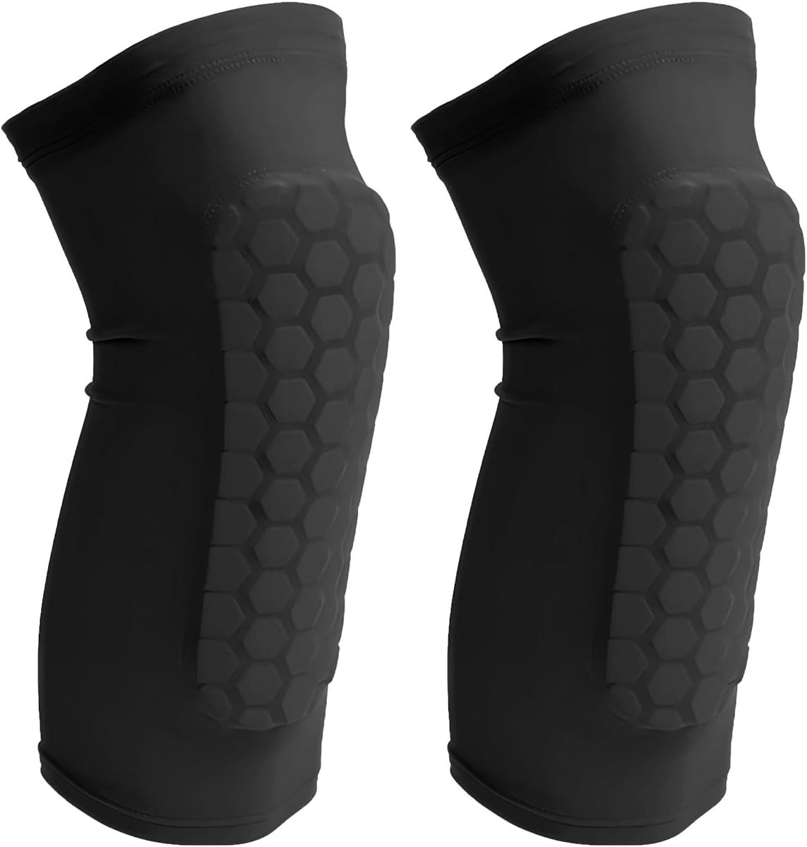 Versterkte Scheenbeschermers voor Kinderen en Volwassenen - Ski Compressiekousen met Honingraat Pads voor Optimale Bescherming en Comfort
