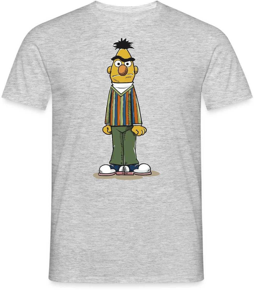 Sesamstraat Bert Pose T-Shirt Heren