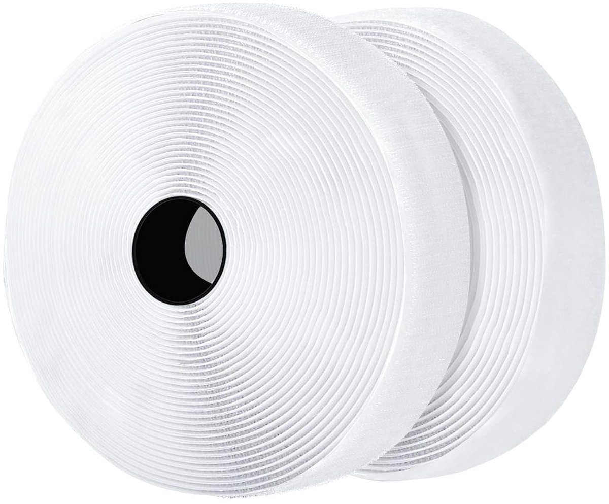 Extra sterke dubbelzijdige klittenband tape van 20mm x 8m - Ideaal voor bevestigen, knutselen en reparaties