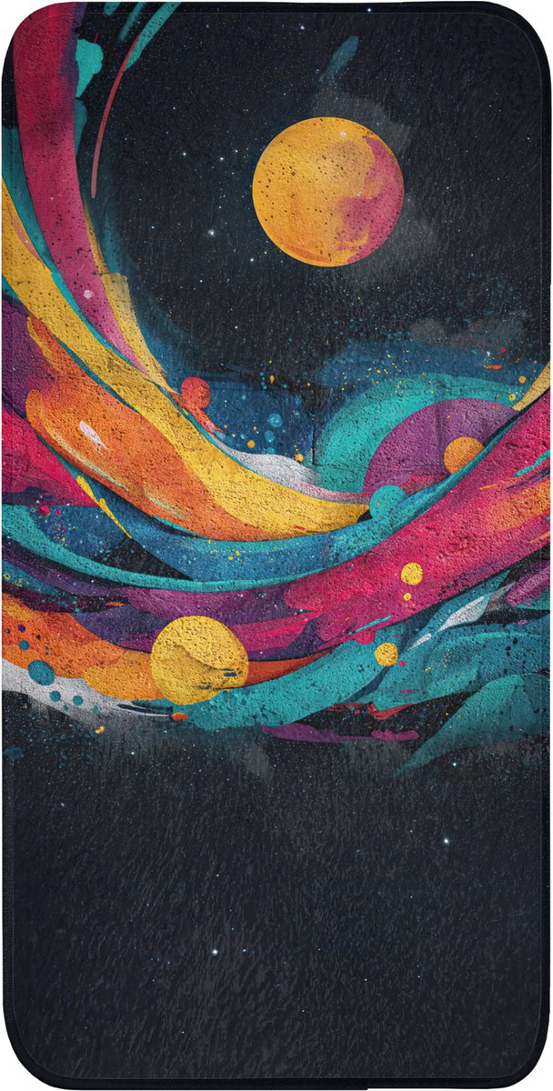 Badmat 60x120 cm - Antislip - Banen - Golven - Kleurrijk - Abstract - Badmatten voor badkamer - Badkamermat - Douchemat - Badkamer mat