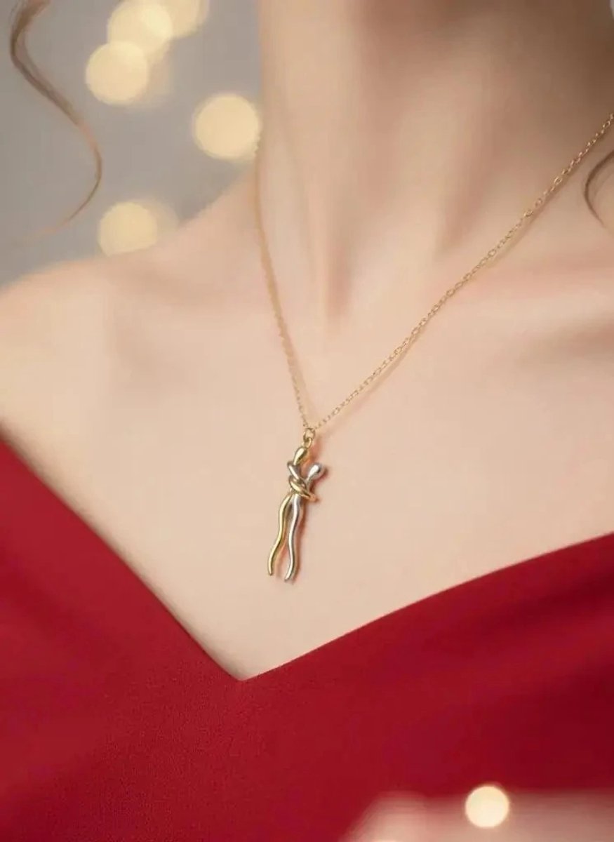 Dorvina 316L Staal Ketting Verkleurt Niet Hypoallergeen Goudkleurig Sevgililer Dames Ketting