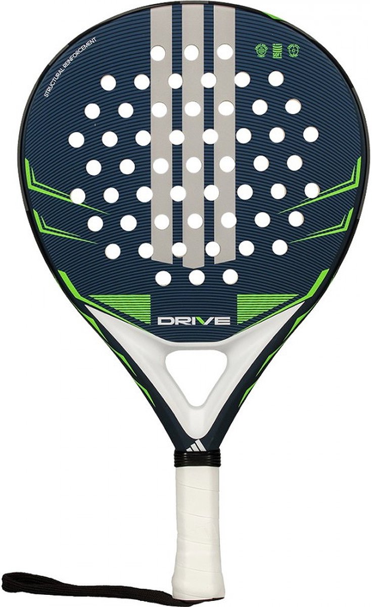 Adidas Drive 2026 Padelracket Heren Marine Lime Blauw