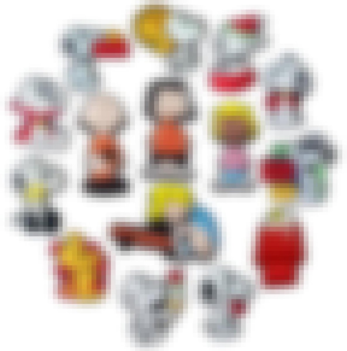 15-delige Kinder Schoen Plug Set - PVC Schoen Sieraden, Cartoon Anime Schoen Pins, DIY Decoratie voor Jongens en Meisjes