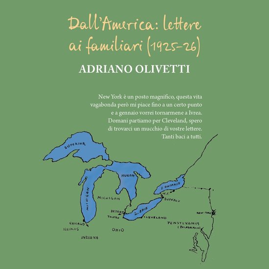 Dall'America: lettere ai familiari (1925-1926) - cover