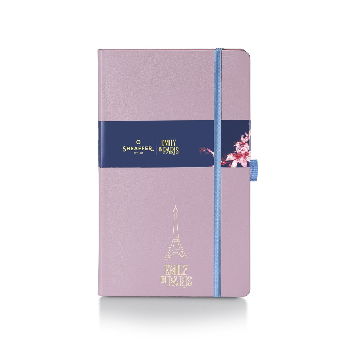 Sheaffer Notitieboek medium EMILY IN PARIS 90gr Embossed Eiffel Tower Roze - SF-NBGL20MEA