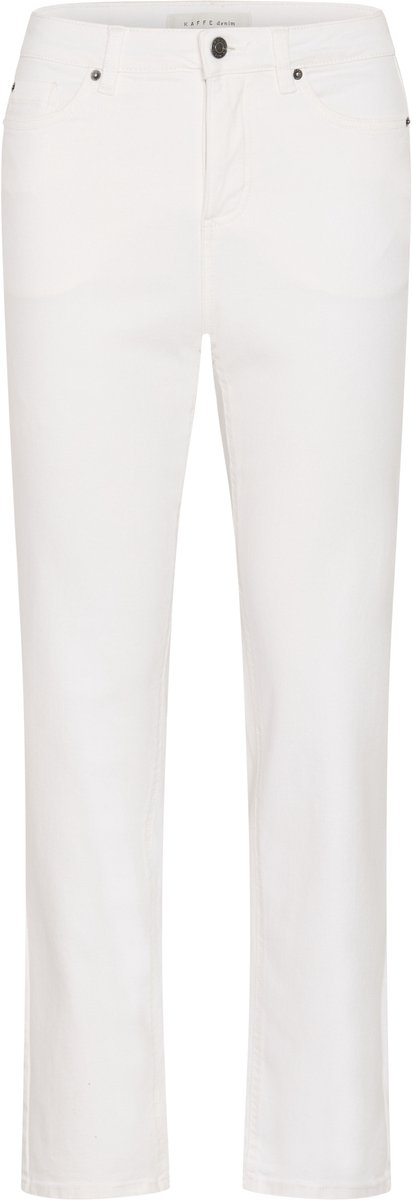 Kaffe KAmaris Reg Fit Jeans Dames Jeans - Chalk