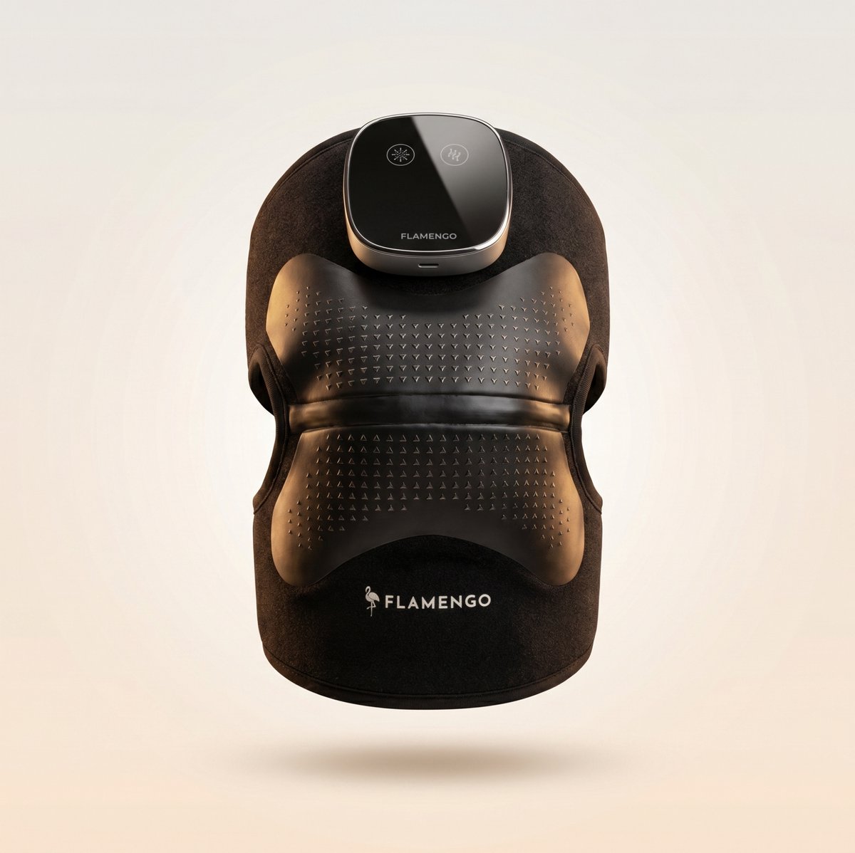 Flamengo® InfraPulse Therapy V2- Massage Apparaat - Infrarood - Brace Knie - Schouder - Elleboog - kniebrace schouderbrace elleboogbrace -patellabrace knieband - Tennisarm - Zwart