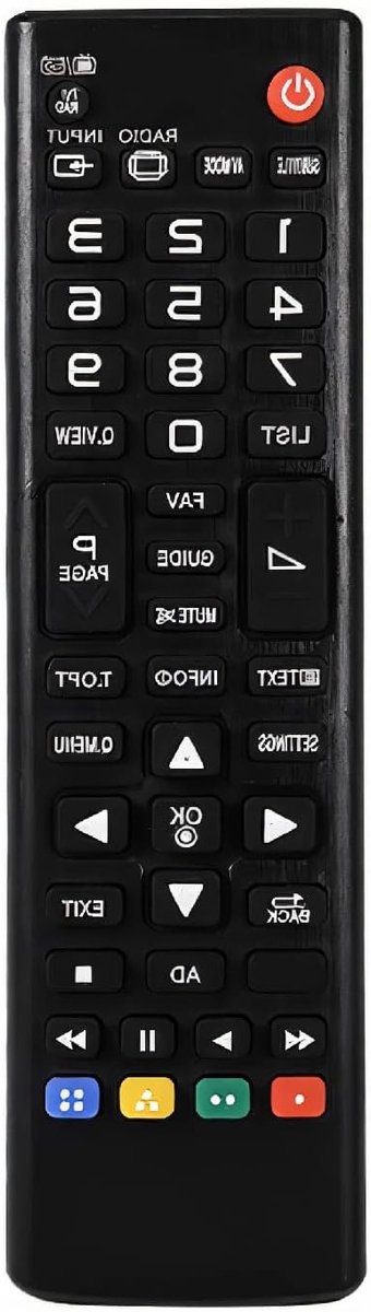 Universele Afstandsbediening Vervanging voor Smart TV's zoals 42PN450b, 47LN5400 en 50LN5400 met Eenvoudige Instellingen en Gebruiksgemak