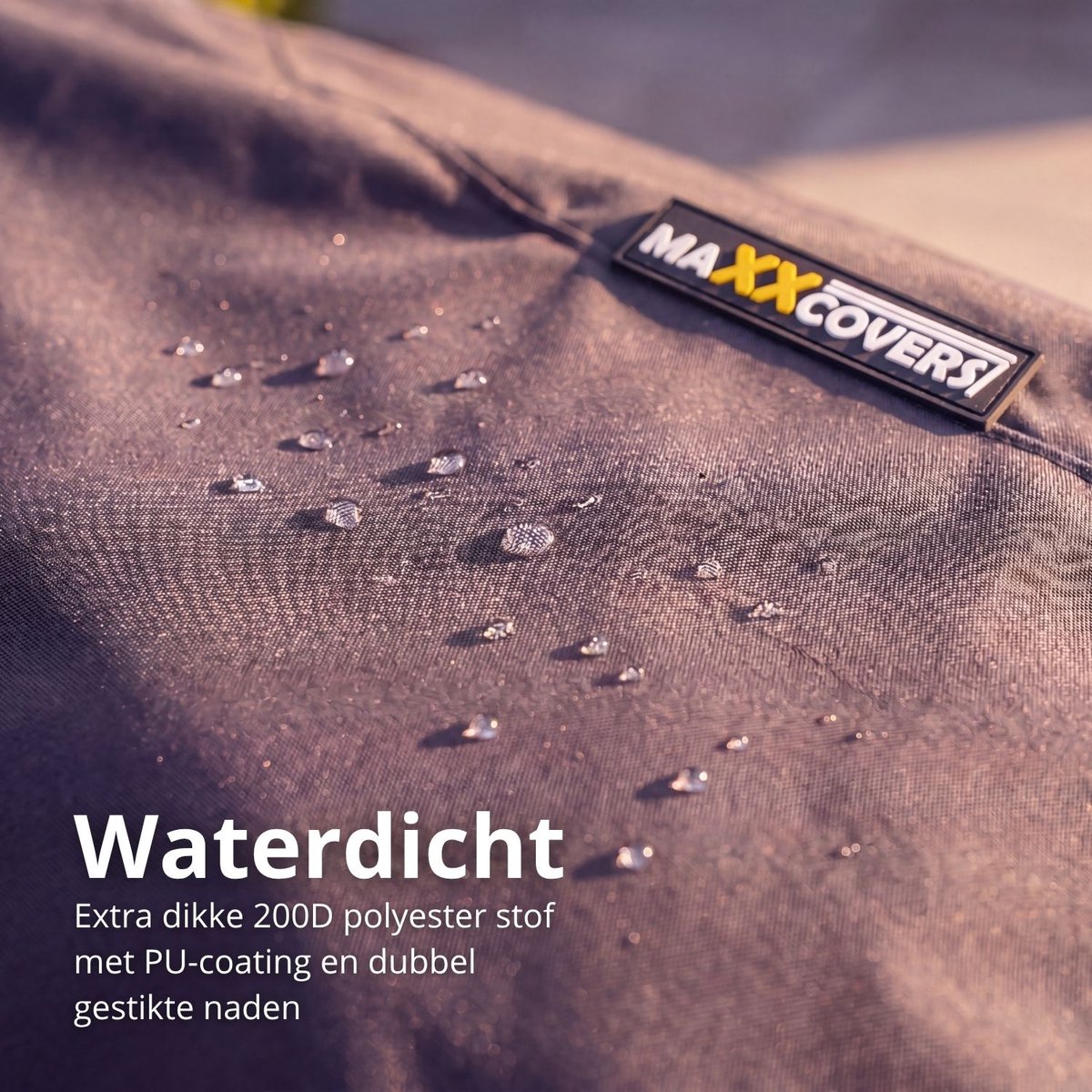 Maxxcovers Motorhoes / Scooterhoes - Zwart- Maat XL - Waterdicht - A-kwaliteit - Voor Buiten – foto 3