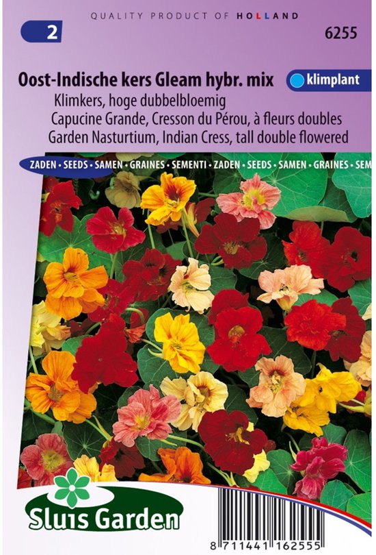 Sluis Garden - Oost-Indische kers Gl. Hybr. mix, hoge dubbelbloemig