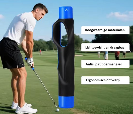 2-in-1 Golf Training Set - Grip Trainer & Swing Correctie Band van Merkloos — afbeelding 5