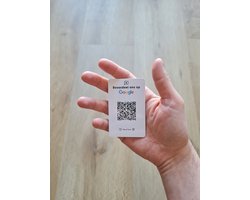 Google Review Kaart - Boost je reviews - Verzamel meer reviews - Google Recensie Kaart - Google Review - NFC - QR - PVC - SEO - Recensies - Mis geen enkele review door het makkelijk te maken