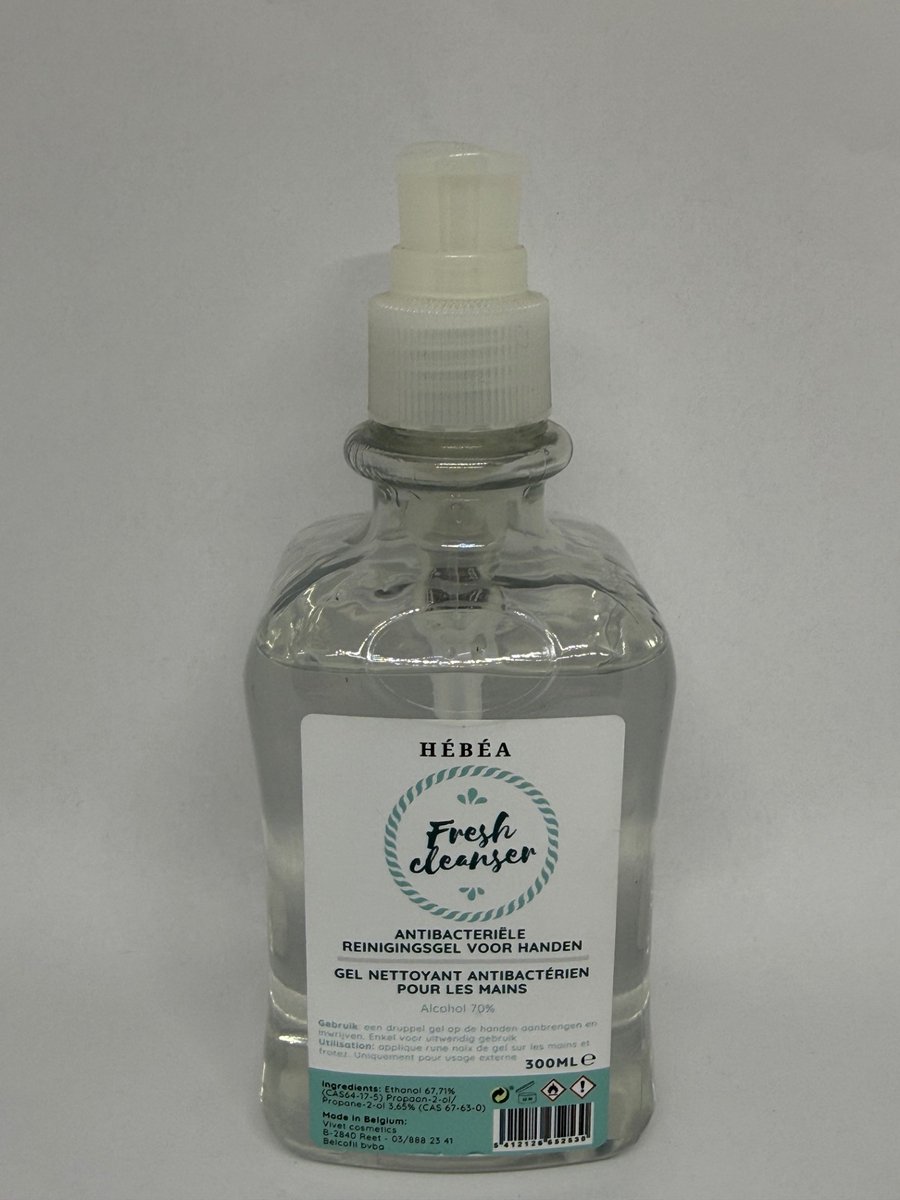 Hébéa Fresh Cleanser antibacteriële reinigingsgel voor handen 300ml