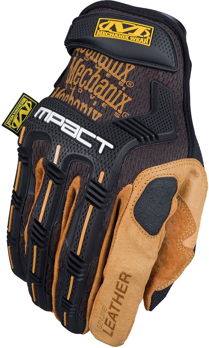 Mechanix Mechanix M-Pact Leather BRUIN - Maat XL
