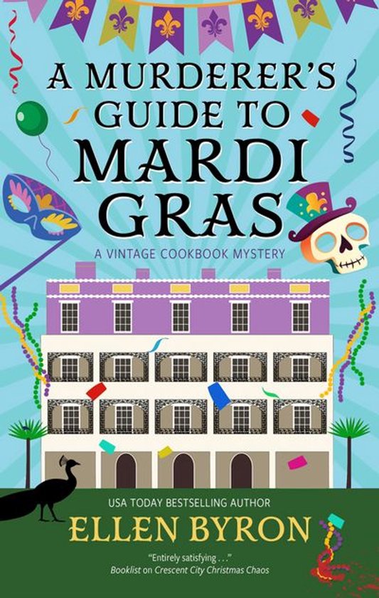Vintage Cookbook Mystery 5 - A Murderer's Guide to Mardi Gra ... - cover