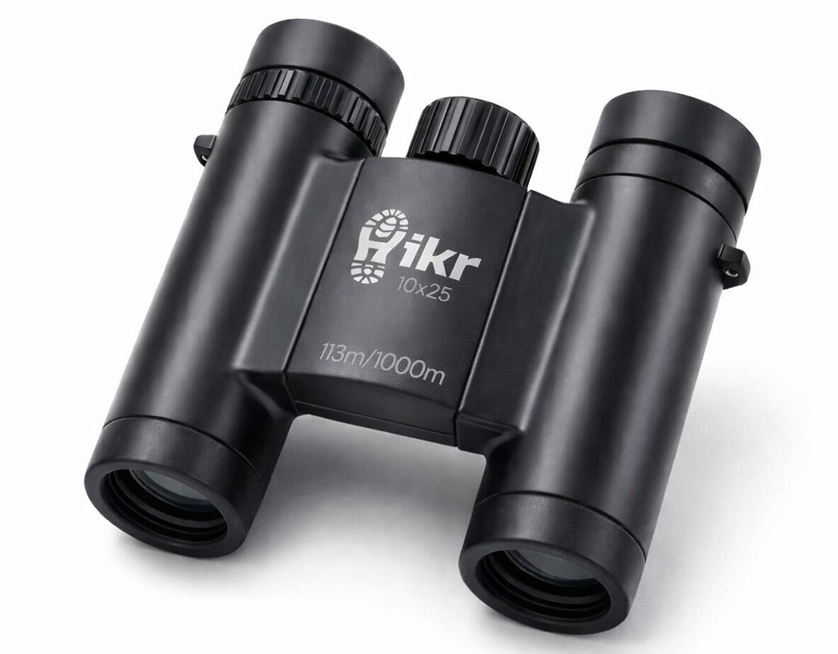 Hikr® Verrekijker voor volwassenen - 10X25 BaK-4 Prisma - HD Lens - Verrekijker compact & lichtgewicht verrekijker voor vogelaars en volwassene