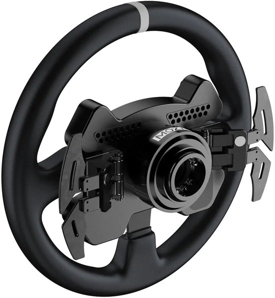 MOZA Racing R12 V2 + CS V2P Steering Wheel Bundle - Direct Drive Sim Racing Set - PC van Moza Racing — afbeelding 2