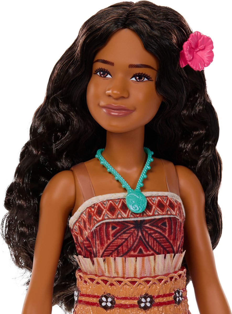 Disney Vaiana pop met outfit die aan en uit kan en 5 accessoires - Geïnspireerd op live-actionfilm — cadeau in Spellen & Speelgoed - foto 2