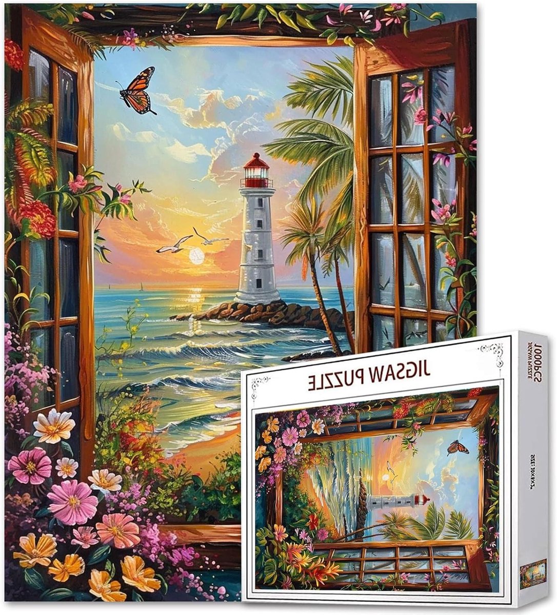 Legpuzzels 1000 stukjes - Volwassenen puzzel - Ontspanning en plezier - Perfect passende stukken - 197x276 inch - Kunstwerk-15