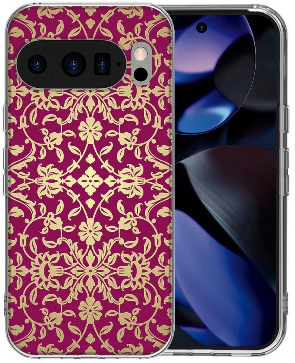 Google Pixel 10 / 10 Pro TPU hoesje Barok Pink